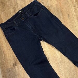 PAIGE Men's Deep Indigo Relaxed Jeans